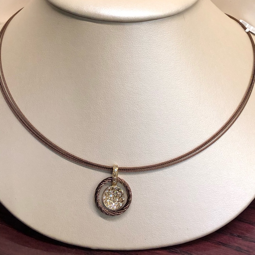 Beautiful Ladies Diamond Alor  Necklace